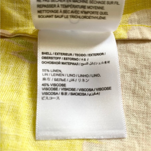 Farm Rio Garden Linen Blend Wrap Skirt, Size L - Picture 13 of 14